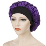 Hair Bonnets Manufacturer - OEM/ODM Wholesale Custom Two Tone Adjustable Satin for Sleeping