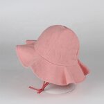 Sun Bucket Hats Manufacturer - OEM/ODM Blank Soft Cotton Adjustable Wide Brim for Toddler
