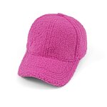 Winter Baseball Cap Factory - OEM/ODM Faux Lamb Wool Plush Thickened 6 Panel Unstructured