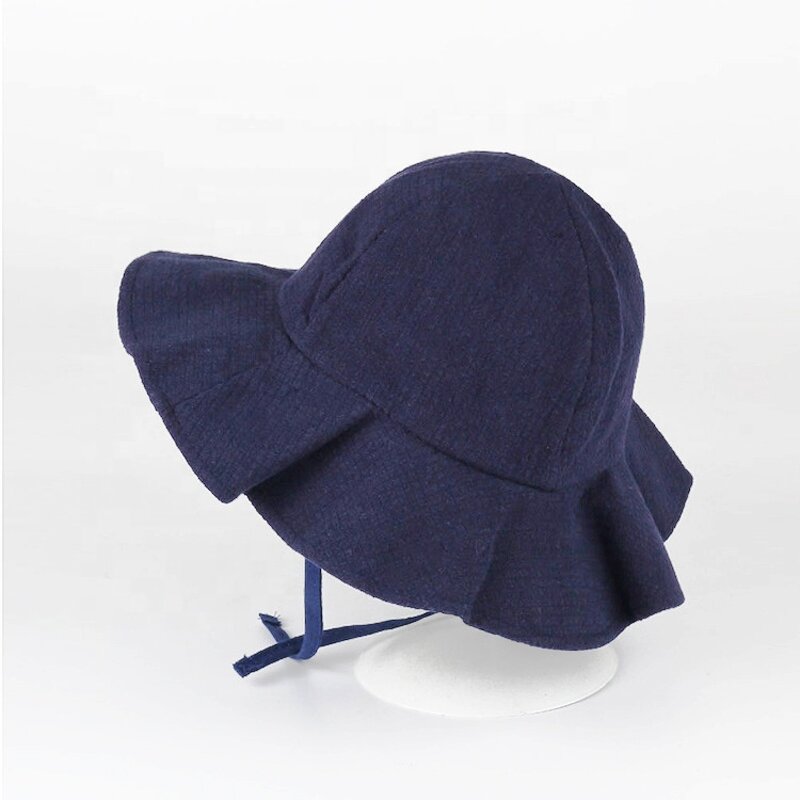 Sun Bucket Hats Manufacturer - OEM/ODM Blank Soft Cotton Adjustable Wide Brim for Toddler