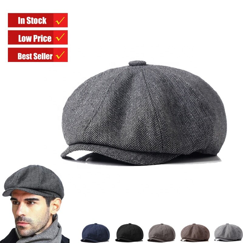 Ivy Beret Hats Factory - OEM/ODM Wholesale Custom Autumn Winter New Newsboy Casual Retro