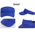 Visor Cap Manufacturer - OEM/ODM Wholesale Custom Embroidery Printed Outdoor Lightweight Holes