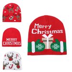 Xmas Beanie Manufacturer - OEM/ODM Cheap Custom Jacquard Knit Beanies Christmas Winter Knitted
