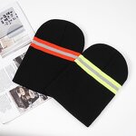 Reflective Beanie Manufacturer - OEM/ODM Wholesale Custom Solid Jacquard Acrylic Knitted Hat