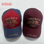 USA 250th Anniversary Cap Factory - OEM/ODM Wholesale Vintage Print Patriotic Adjustable America
