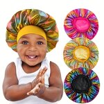 Children's Sleep Hat Factory - OEM/ODM Wholesale Wide-brimmed Bonnet Satin Cap