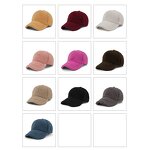 Winter Baseball Cap Factory - OEM/ODM Faux Lamb Wool Plush Thickened 6 Panel Unstructured