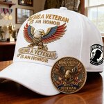 USA Baseball Cap Manufacturer - OEM/ODM High Quality Print Eagle 250th Anniversary Cotton Curved