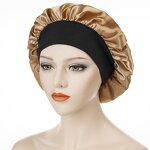 Hair Bonnets Manufacturer - OEM/ODM Wholesale Custom Two Tone Adjustable Satin for Sleeping