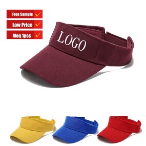 Beach Visor Cap Factory - OEM/ODM Custom Embroidery Wholesale Adjustable Outdoor Sport Running
