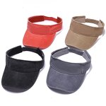 Tennis Cap Manufacturer - OEM/ODM Embroidered Empty Top Web Celebrity Topless Visor Spring