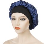 Hair Bonnets Manufacturer - OEM/ODM Wholesale Custom Two Tone Adjustable Satin for Sleeping