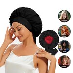 Satin Bonnet Manufacturer - OEM/ODM Fashion Double Layer for Sleeping Curly Hair
