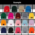 Two Tone Beanie Manufacturer - OEM/ODM Wholesale Custom Embroidery Solid Warm Tuque Acrylic