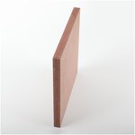 Red MDF Panel Factory - OEM/ODM 9-18mm Flame Retardant Acoustic Wall Panel Material