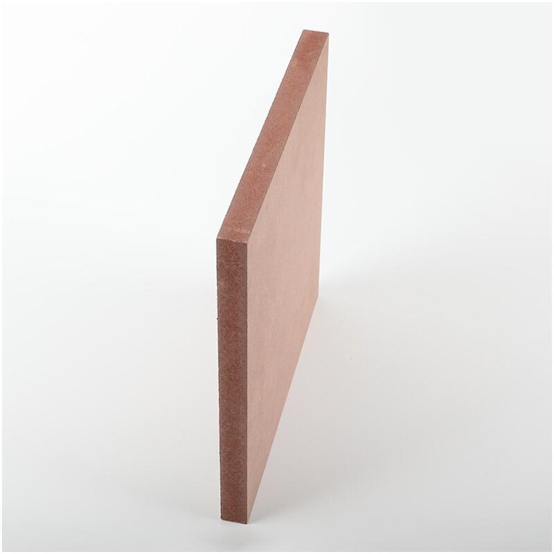 Red MDF Panel Factory - OEM/ODM 9-18mm Flame Retardant Acoustic Wall Panel Material