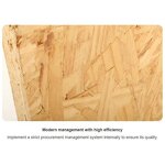 OSB Plywood Manufacturer - OEM/ODM Factory 12202440mm 12-18mm Chipboard Waterproof Finished