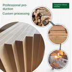 Solid Wood Wardrobe Board Manufacturer - OEM/ODM Factory Direct Supply Medium Fiber Density Pastable