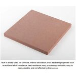 Waterproof MDF Board Factory - OEM/ODM 12mm Customizable E1 Grade First-Class Hmr Moisture-Proof