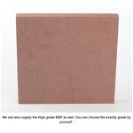 Flame Retardant MDF Board Manufacturer - OEM/ODM Wholesale 4x8' 5-25mm for Interior Decoration
