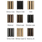 Acoustic Wood Panels Factory - OEM/ODM MDF Veneer PVC Decorative Partition Slat