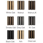 Acoustic Wood Panels Factory - OEM/ODM MDF Veneer PVC Decorative Partition Slat