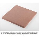 Raw MDF Board Manufacturer - OEM/ODM High Grade E1 Modern 12202440Mm 18-25mm