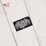 Hot Cut Garment Label Factory - OEM/ODM No Moq Wholesale Price Polyester Center Fold Multi-use