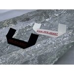 Gold Metallic Woven Label Factory - OEM/ODM No MOQ Custom Brand Logo End Fold Damask