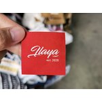 Brand Neck Clothing Label Factory - OEM/ODM No Moq High Density End Fold