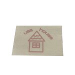 Organic Cotton Woven Label Manufacturer - OEM/ODM Wholesale Main Printed Washable Centerfold