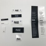 Wash Care Tag Manufacturer - OEM/ODM No Moq Custom Clothes Double Sides Satin