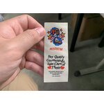 Brand Neck Woven Label Factory - OEM/ODM No Moq High Density End Fold Damask