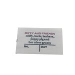 Organic Cotton Woven Label Manufacturer - OEM/ODM Wholesale Main Printed Washable Centerfold