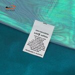 Cotton Label Factory - OEM/ODM No Moq Simple Design Durable Washable Print