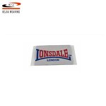 Embossed Woven Label Manufacturer - OEM/ODM No Moq Promotional Heat Cut Standard Straight Fold