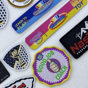 Woven Clothing Badge Manufacturer - OEM/ODM No Moq High Quality Custom Iron-on Sew-on