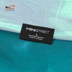 Cotton Label Factory - OEM/ODM No Moq Simple Design Durable Washable Print