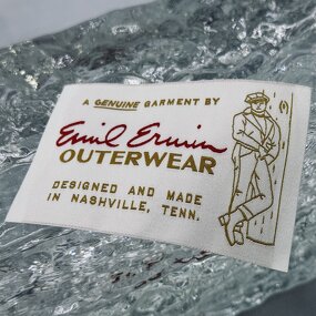 Gold Metallic Woven Label Factory - OEM/ODM No MOQ Custom Brand Logo End Fold Damask