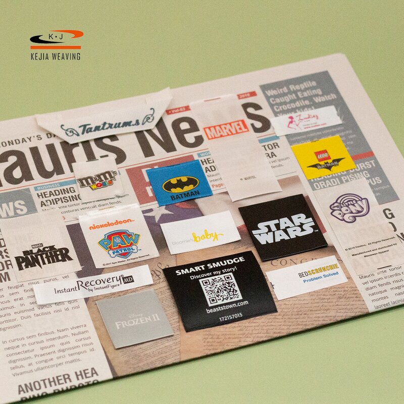 Neck Label Satin Factory - OEM/ODM No Moq High Standard Durable and Washable