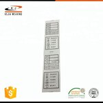 Double Side Printing Label Manufacturer - OEM/ODM Ultrasonic Cut Garment Satin Custom Clothes