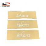 Polyester Neck Labels Factory - OEM/ODM Label Manufacturer Custom Brand Name Logo 100%
