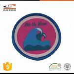 Embroidered Woven Patch Manufacturer - OEM/ODM Good Grade Deluxe Laser Cut Applique Flower