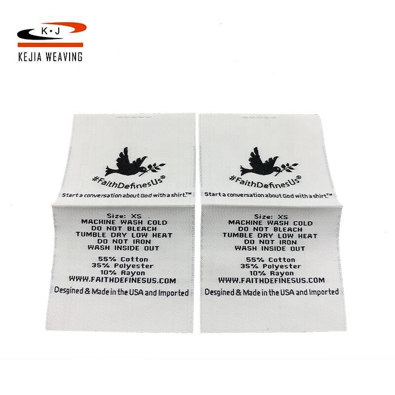 Printed Clothing Label Factory - OEM/ODM Best Quality Cheap Price Custom Woven