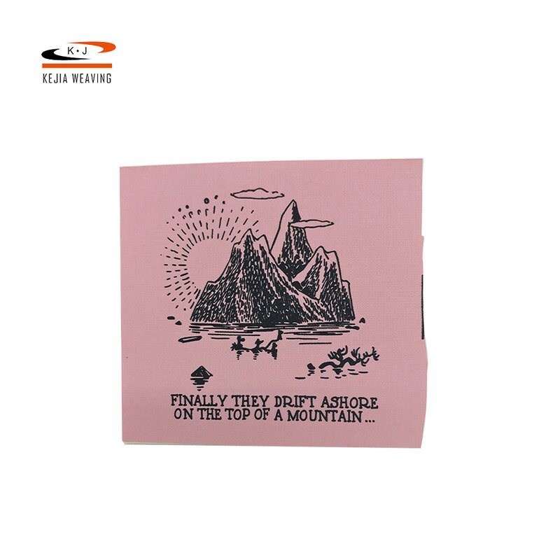 Custom Private Cotton Label Factory - OEM/ODM No Moq Personalized Design Woven Printing