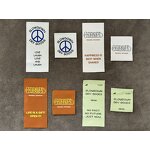 Damask Woven Label Tag Manufacturer - OEM/ODM No Moq High Density End Fold Brand