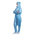 Antistatic Cleanroom Suit Manufacturer - OEM/ODM H-1132 Crotch Access Dustproof Reusable