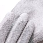 ESD Carbon Fiber Gloves Factory - OEM/ODM Anti Static Slip Resistant Breathable Customizable