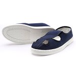 Four-Hole Canvas Shoes Factory - OEM/ODM H-3529 Anti-Static Low Cut PU Soft Breathable