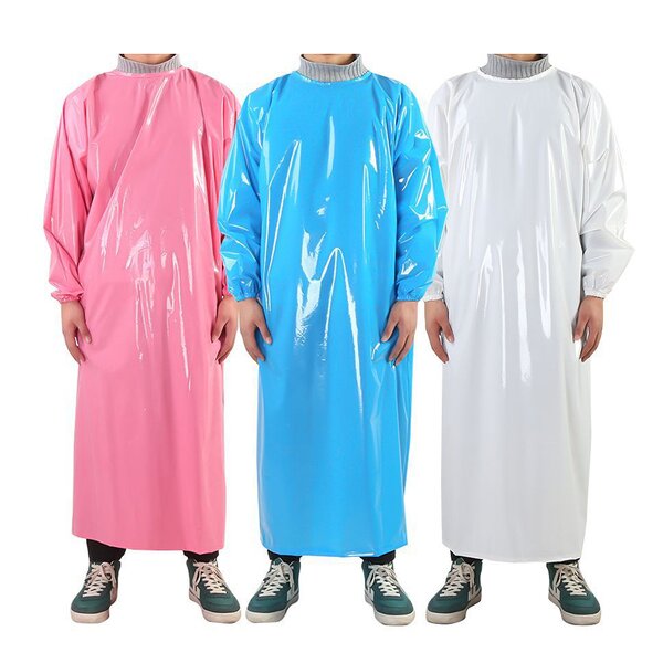 TPU Gown Factory - OEM/ODM Waterproof Coverall Plastic Long Sleeve for Workshop